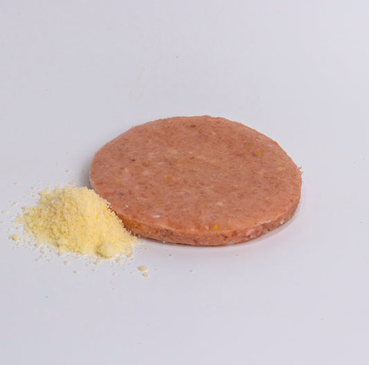 Hamburger di pollo e formaggio