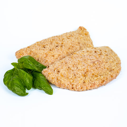 Sofficino di pollo con ricotta, pesto e galbanone