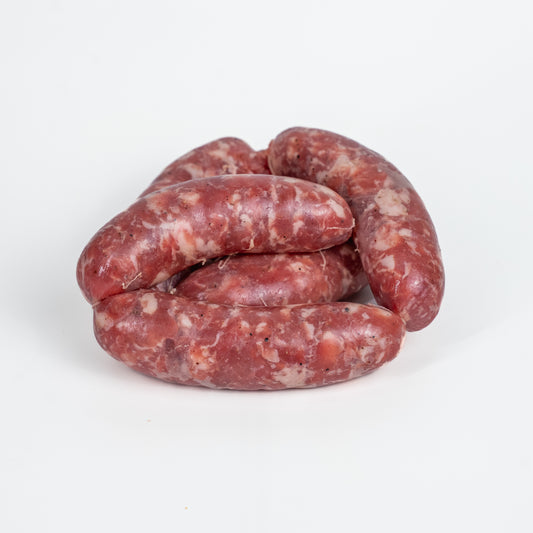 Salsicce di maiale con provola